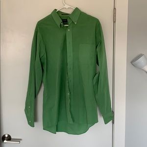 Green dress shirt